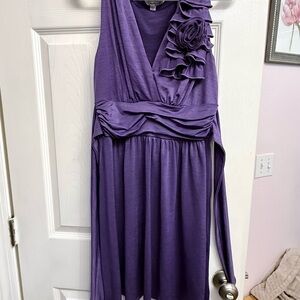 Speechless Purple Sleeveless Dress